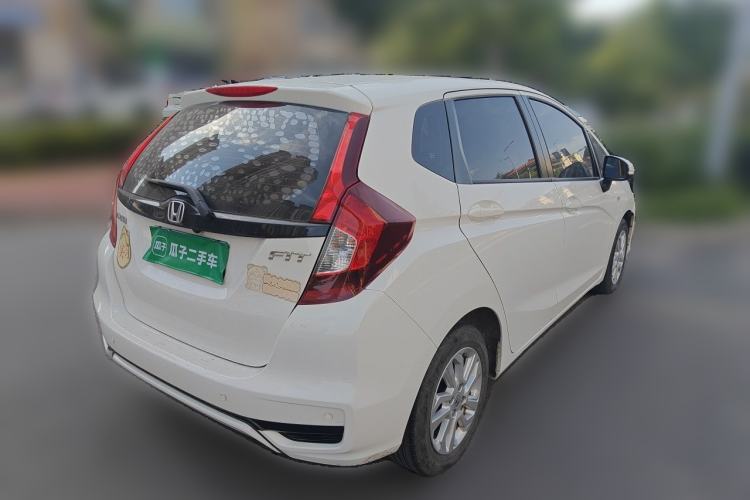 Used Honda Fit 2018 1.5L CVT Comfort Sunroof Version Rear Right 45 Deg