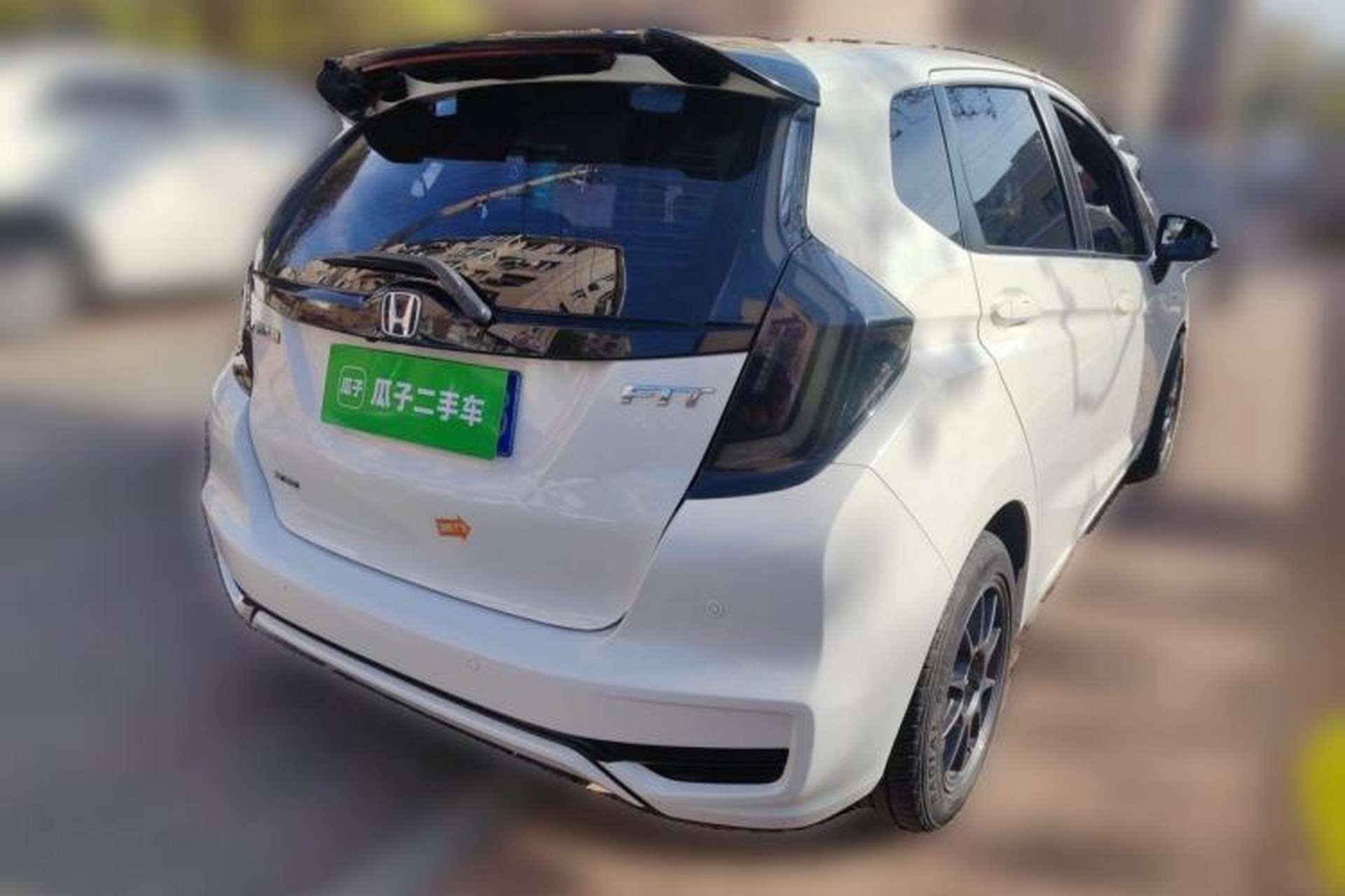 Used Honda Fit 2018 1.5L CVT Comfort Version Rear Right 45 Deg