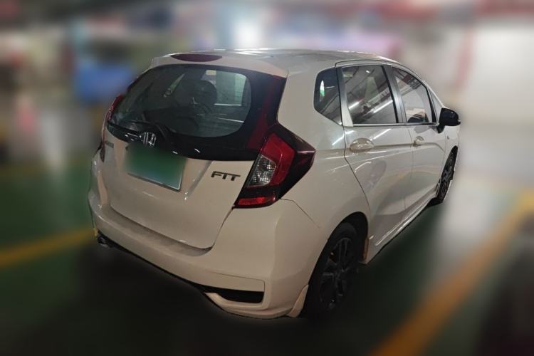 Used Honda Fit 2018 1.5L CVT Trendy Sports Edition Rear Right 45 Deg