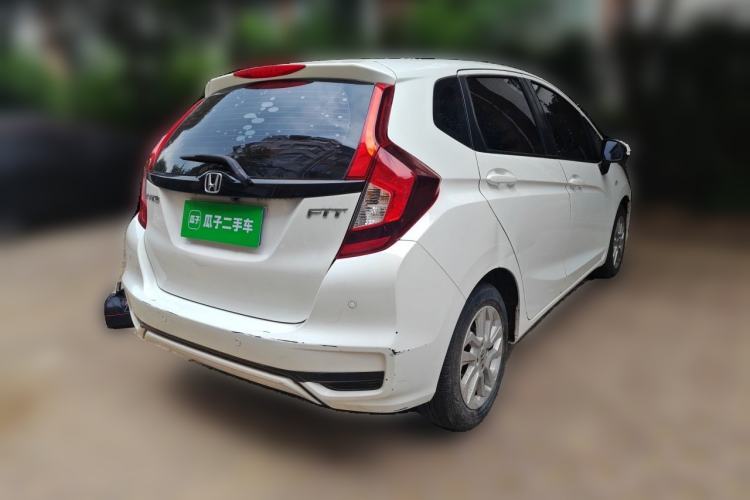 Used Honda Fit 2018 1.5L CVT Comfort Sunroof Version Rear Right 45 Deg