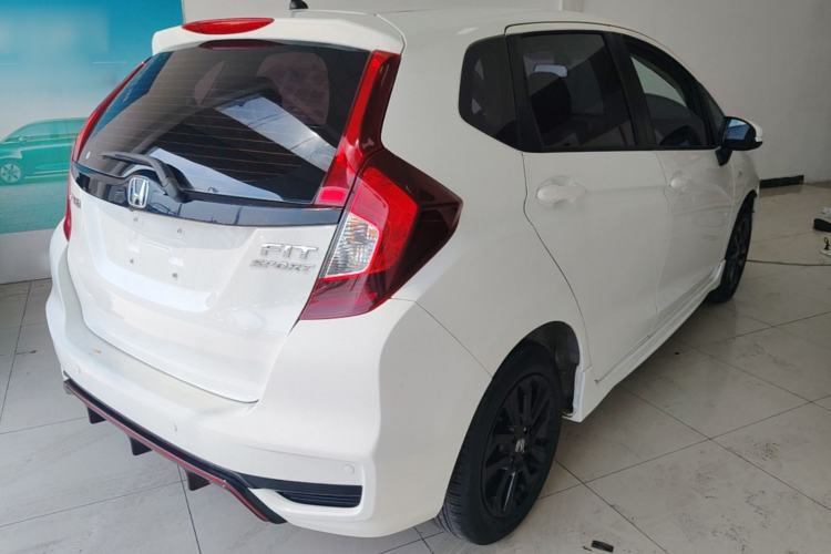 Used Honda Fit 2018 1.5L CVT Trendy Sports Edition Rear Right 45 Deg