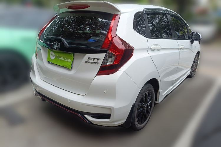 Used Honda Fit 2018 1.5L CVT Trendy Sports Edition Rear Right 45 Deg
