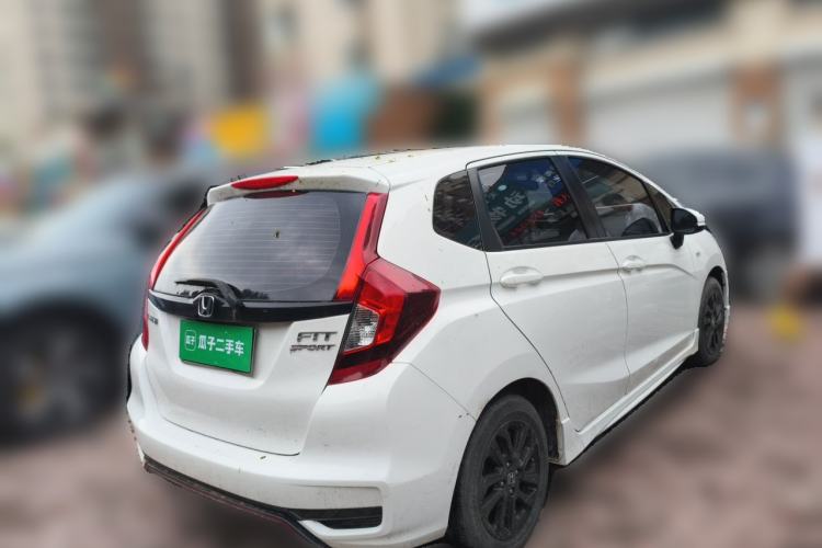 Used Honda Fit 2018 1.5L CVT Trendy Sports Edition Rear Right 45 Deg