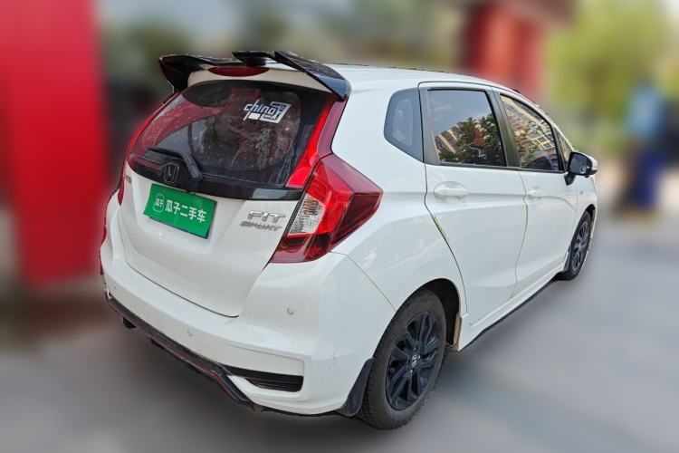 Used Honda Fit 2018 1.5L CVT Trendy Run+ Edition Rear Right 45 Deg