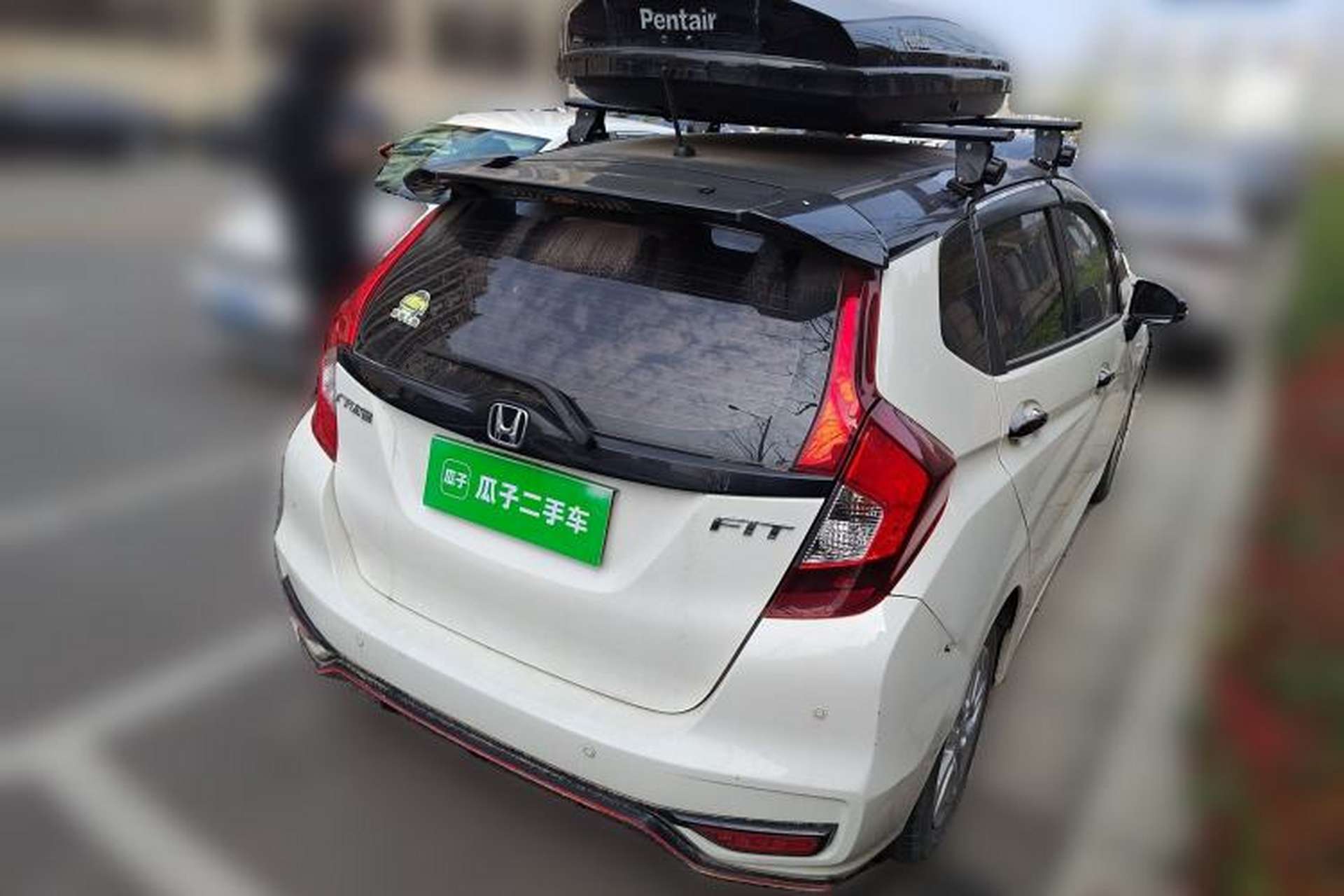 Used Honda Fit 2018 1.5L CVT Comfort Sunroof Version Rear Right 45 Deg