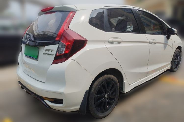 Used Honda Fit 2018 1.5L CVT Trendy Sports Edition Rear Right 45 Deg