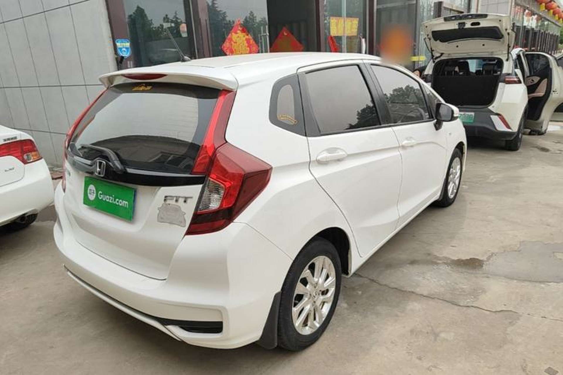 Used Honda Fit 2018 1.5L CVT Comfort Version Rear Right 45 Deg