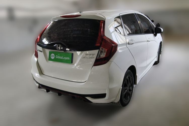 Used Honda Fit 2018 1.5L CVT Trendy Sports Edition Rear Right 45 Deg
