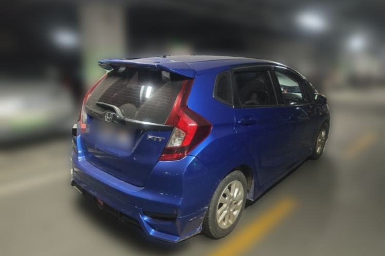 Used Honda Fit 2018 1.5L CVT Comfort Sunroof Version Rear Right 45 Deg