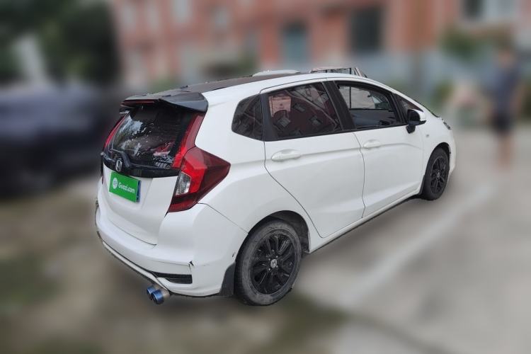 Used Honda Fit 2018 1.5L CVT Comfort Sunroof Version Rear Right 45 Deg