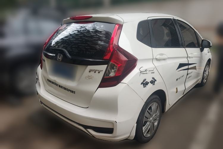 Used Honda Fit 2018 1.5L CVT Comfort Version Rear Right 45 Deg