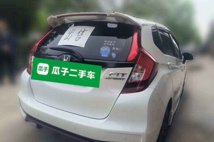 Used Honda Fit 2018 1.5L CVT Trendy Sports Edition Rear Right 45 Deg