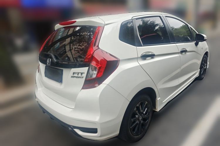 Used Honda Fit 2018 1.5L CVT Trendy Sports Edition Rear Right 45 Deg