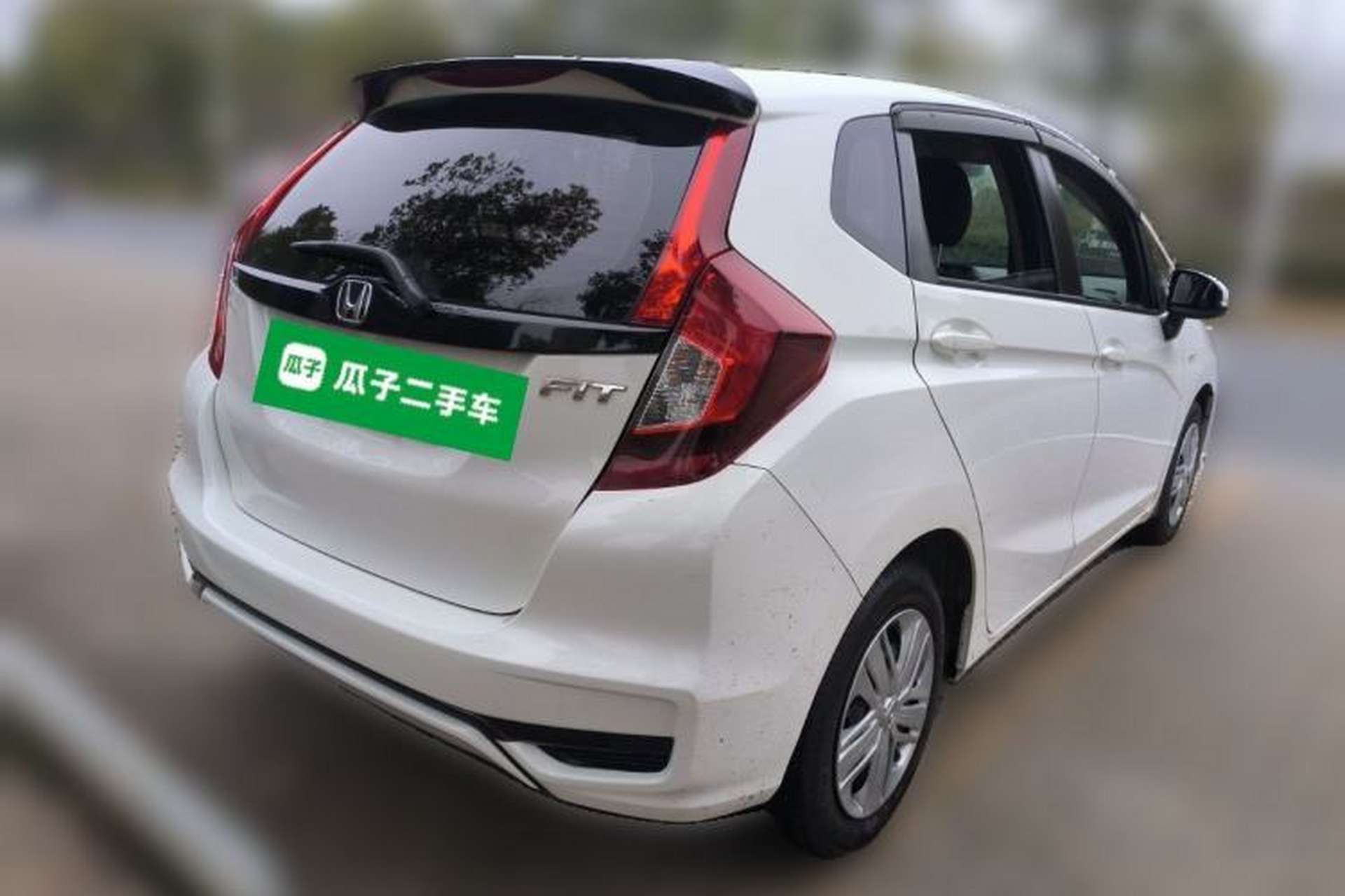 Used Honda Fit 2018 1.5L CVT Comfort Version Rear Right 45 Deg