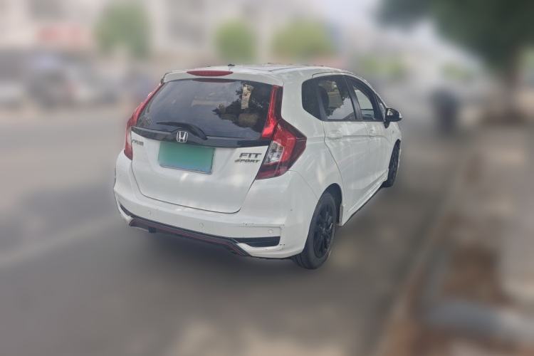 Used Honda Fit 2018 1.5L CVT Trendy Sports Edition Rear Right 45 Deg