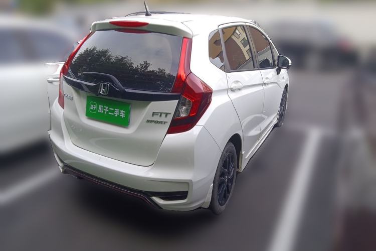 Used Honda Fit 2018 1.5L CVT Trendy Sports Edition Rear Right 45 Deg