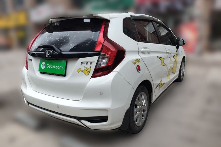 Used Honda Fit 2018 1.5L CVT Comfort Sunroof Version Rear Right 45 Deg