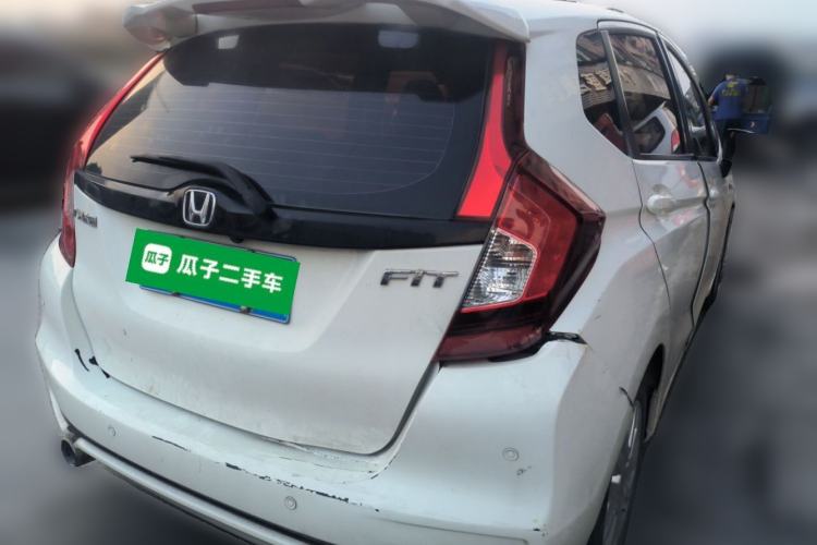 Used Honda Fit 2018 1.5L CVT Comfort Sunroof Version Rear Right 45 Deg