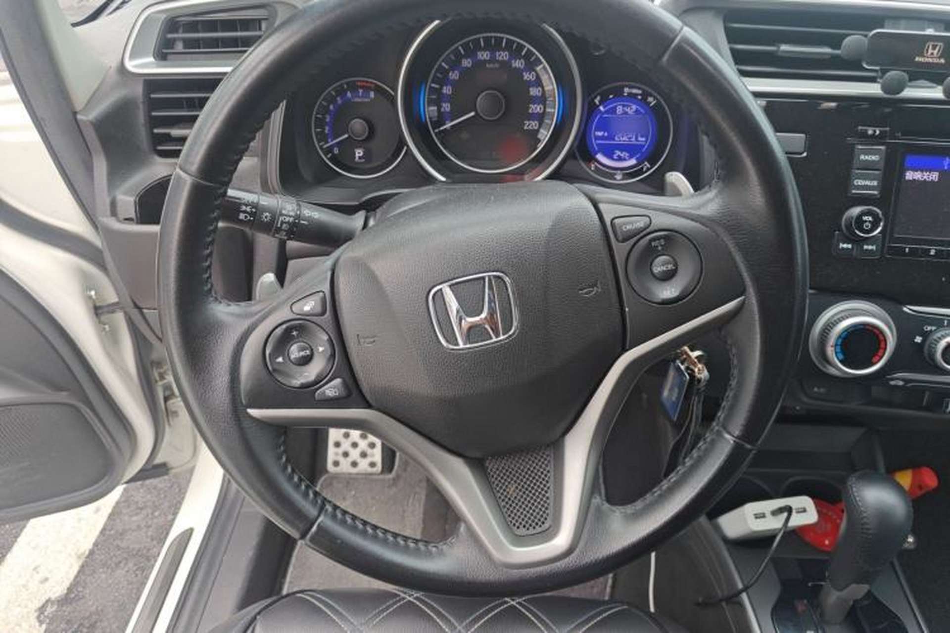 Used Honda Fit 2018 1.5L CVT Trendy Run+ Edition Steering Wheel