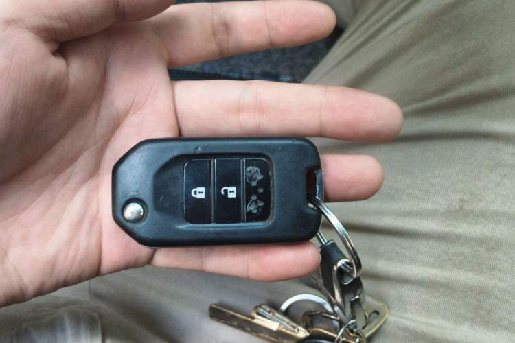 Used Honda Fit 2018 1.5L CVT Comfort Version Vehicle Key