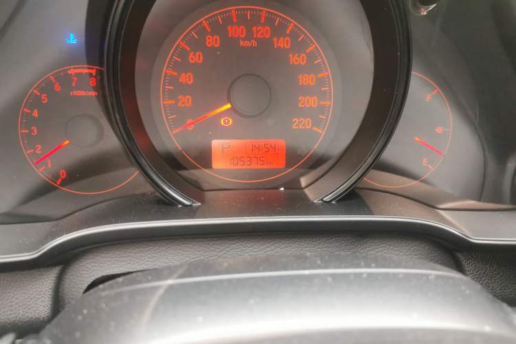 Used Honda Fit 2020 1.5L CVT Comfort Version Odometer Close Up