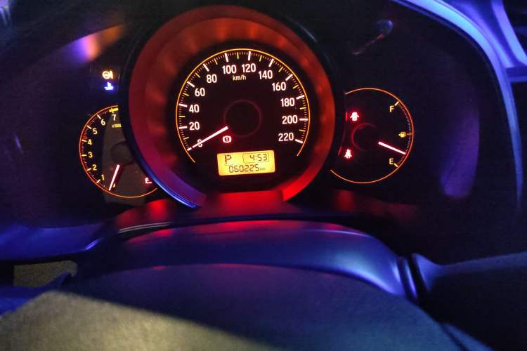 Used Honda Fit 2020 1.5L CVT Comfort Version Odometer Close Up