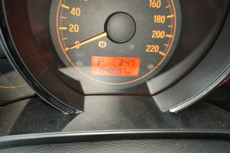 Used Honda Fit 2020 1.5L CVT Comfort Version Odometer Close Up