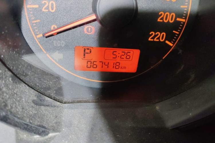Used Honda Fit 2020 1.5L CVT Comfort Version Odometer Close Up
