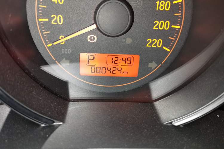 Used Honda Fit 2020 1.5L CVT Comfort Version Odometer Close Up