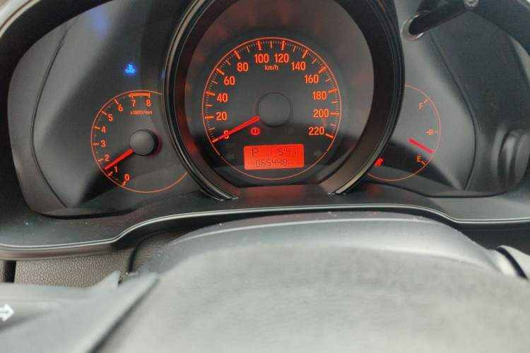 Used Honda Fit 2020 1.5L CVT Comfort Version Odometer Close Up
