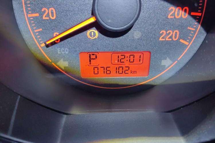 Used Honda Fit 2020 1.5L CVT Comfort Version Odometer Close Up