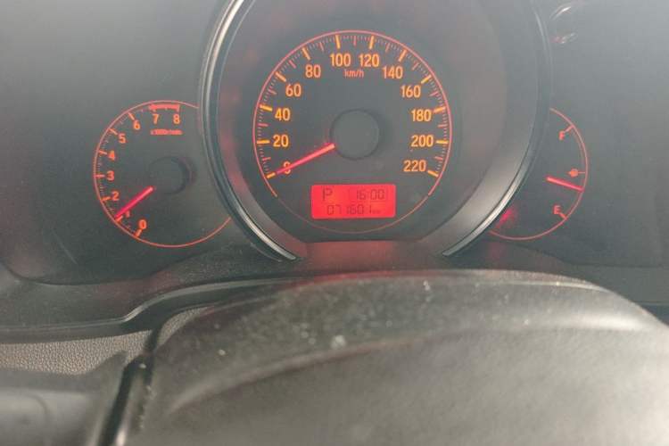 Used Honda Fit 2020 1.5L CVT Comfort Version Odometer Close Up