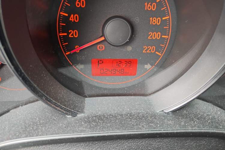 Used Honda Fit 2020 1.5L CVT Comfort Version Odometer Close Up