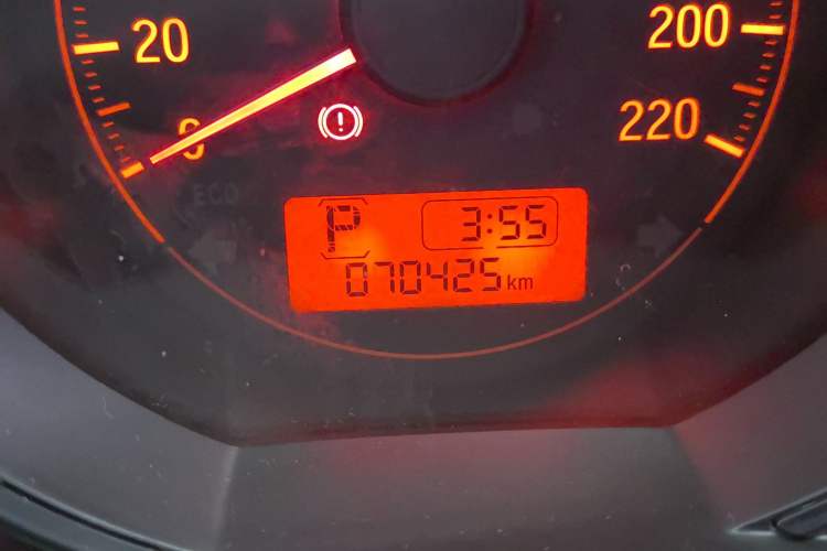 Used Honda Fit 2020 1.5L CVT Comfort Version Odometer Close Up
