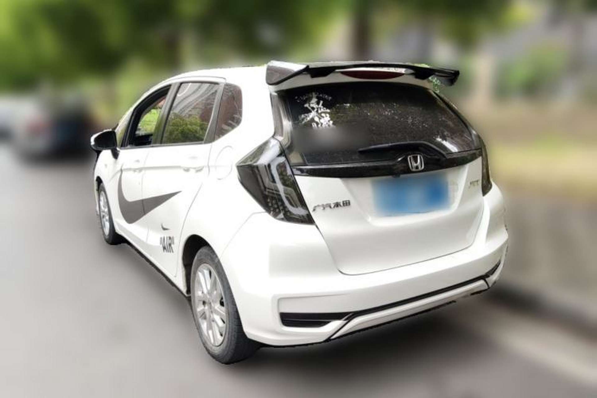 Used Honda Fit 2020 1.5L CVT Comfort Sunroof Version Rear Left 45 Deg