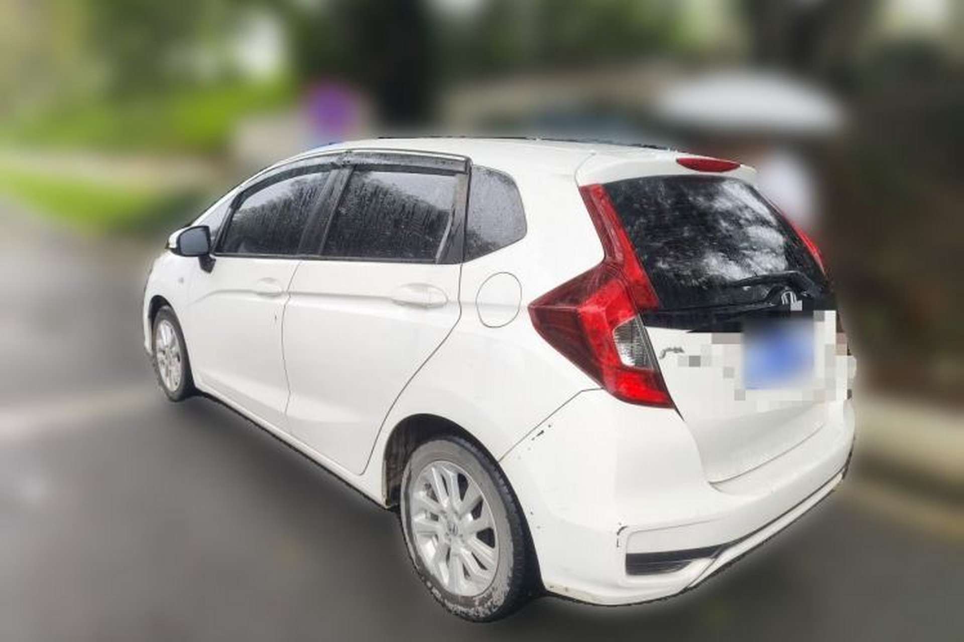 Used Honda Fit 2020 1.5L CVT Comfort Sunroof Version Rear Left 45 Deg