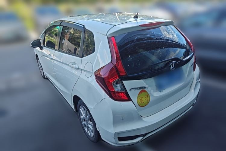Used Honda Fit 2020 1.5L CVT Comfort Sunroof Version Rear Left 45 Deg