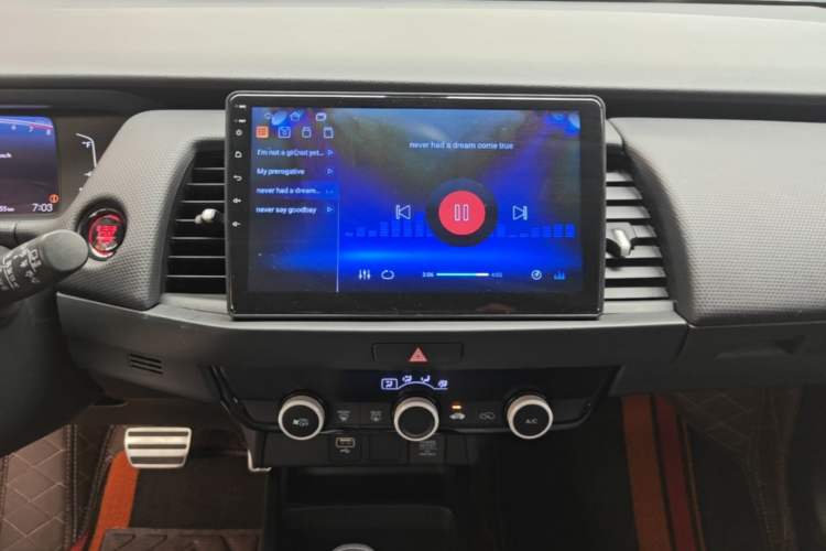 Used Honda Fit 2021 1.5L CVT Trendy Run Pro Edition Audio And AC Panel