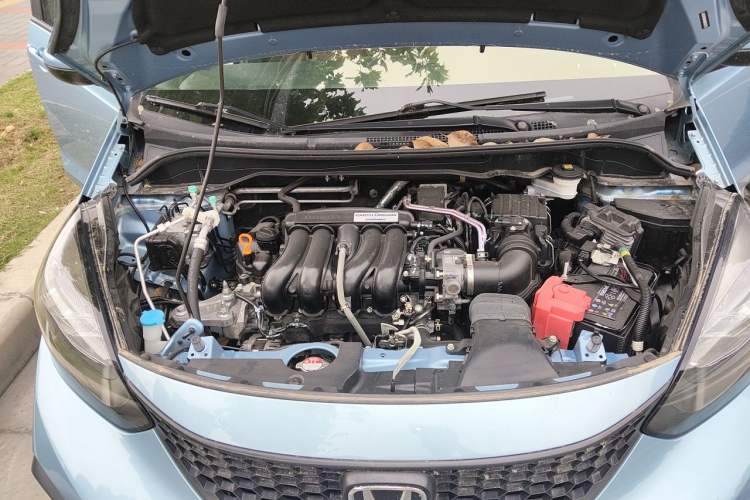 Used Honda Fit 2021 1.5L CVT Trend Edition Engine Bay