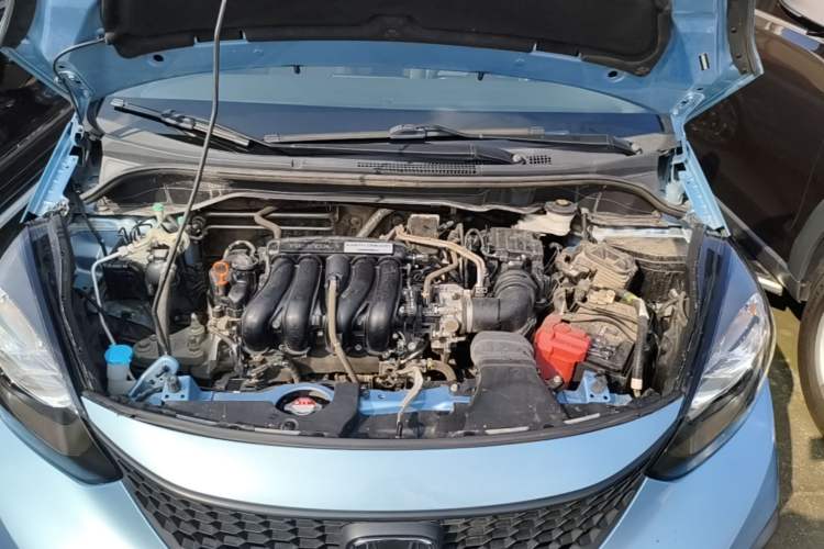 Used Honda Fit 2021 1.5L CVT Trendy Run Pro Edition Engine Bay