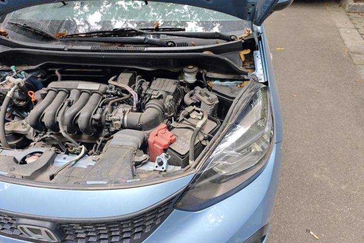 Used Honda Fit 2021 1.5L CVT Trend Edition Engine Bay Left