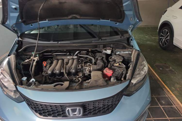 Used Honda Fit 2021 1.5L CVT Trend Edition Engine Bay Left