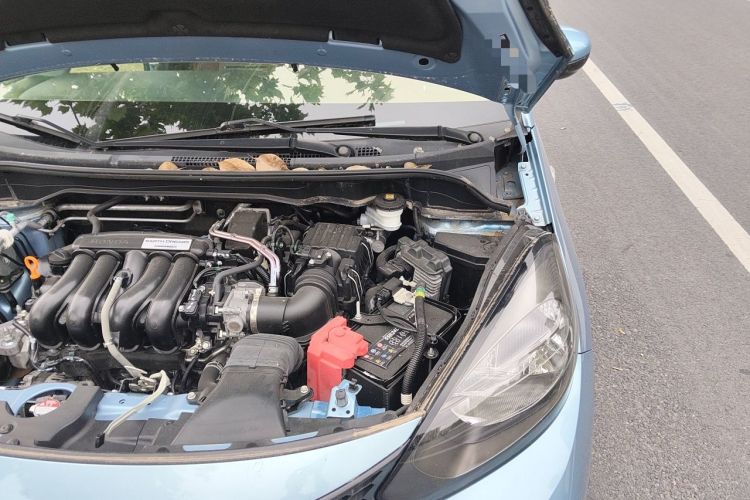 Used Honda Fit 2021 1.5L CVT Trend Edition Engine Bay Left