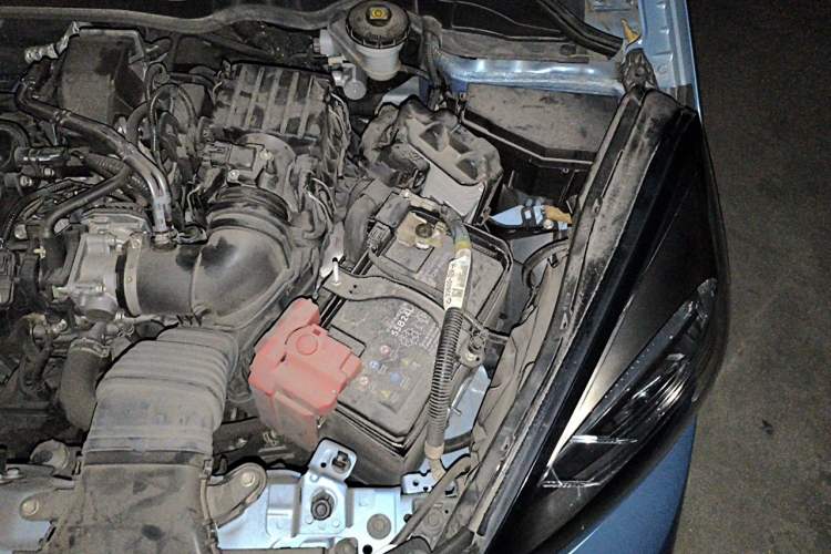 Used Honda Fit 2021 1.5L CVT Trend Edition Engine Bay Left