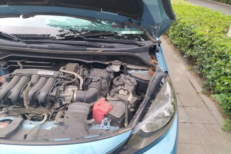 Used Honda Fit 2021 1.5L CVT Trend Edition Engine Bay Left