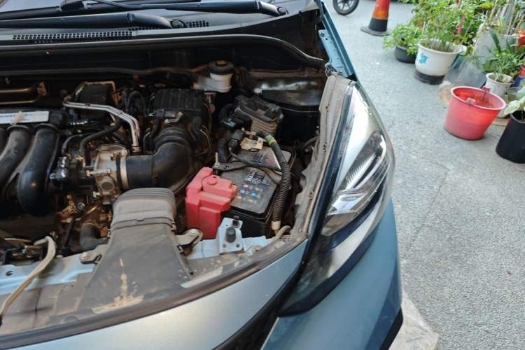 Used Honda Fit 2021 1.5L CVT Trend Edition Engine Bay Left