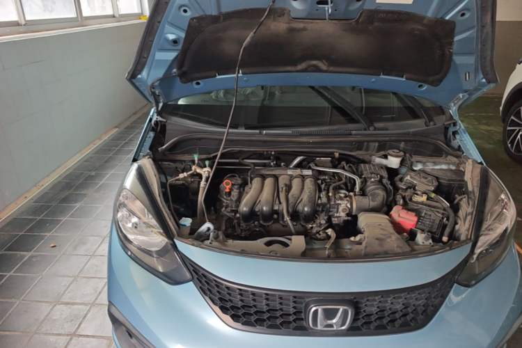 Used Honda Fit 2021 1.5L CVT Trend Edition Engine Bay Right