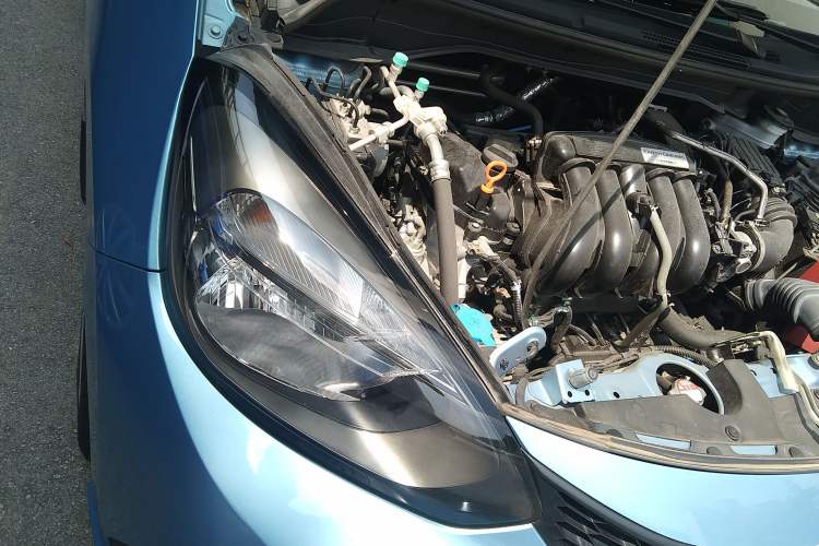Used Honda Fit 2021 1.5L CVT Trend Edition Engine Bay Right