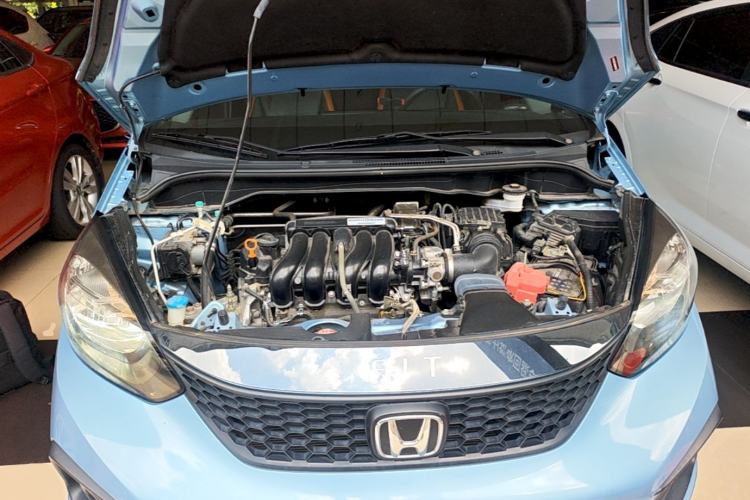 Used Honda Fit 2021 1.5L CVT Trendy Sports Edition Engine Bay