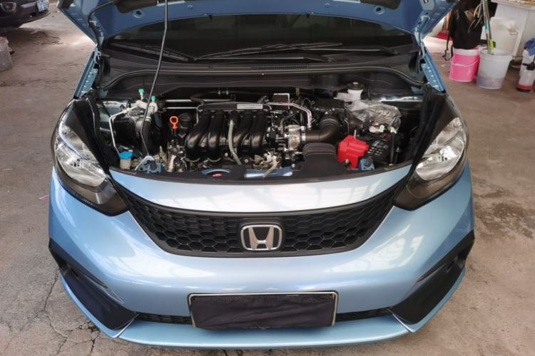 Used Honda Fit 2021 1.5L CVT Trend Edition Engine Bay
